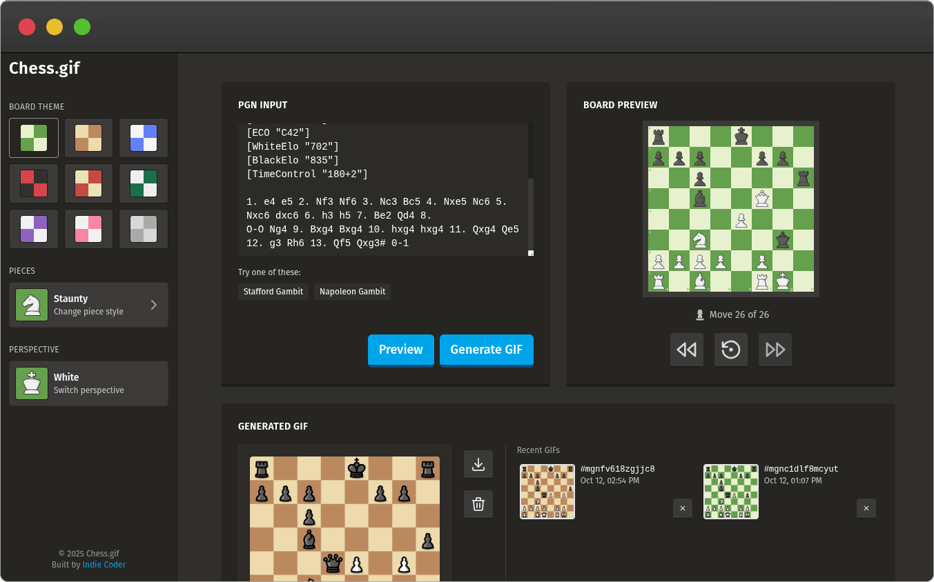 Chess.gif screenshot 1