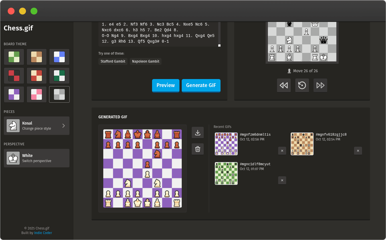 Chess.gif screenshot 3
